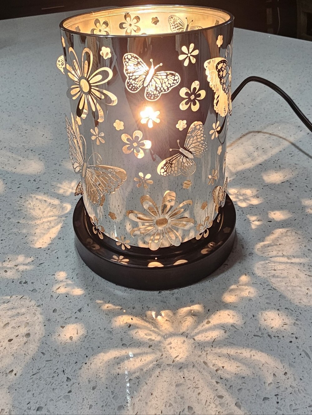 ScentSationals Wax Warmer Flutter n' Posies Full Size Scent Sational Butterfly